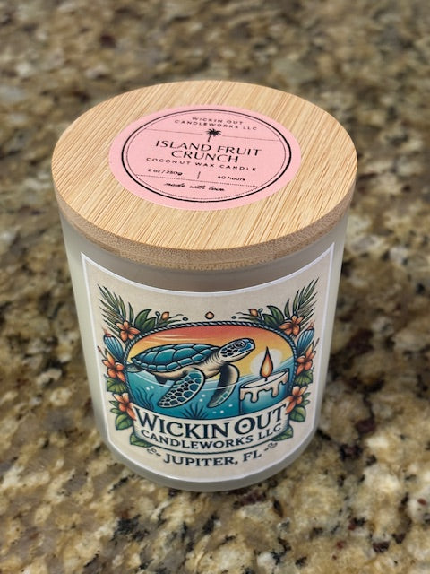 Island Fruit Crunch - 8oz Candle