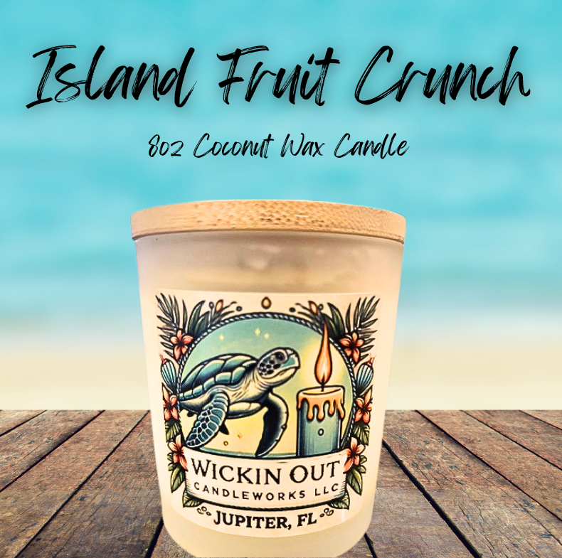 Island Fruit Crunch - 8oz Candle