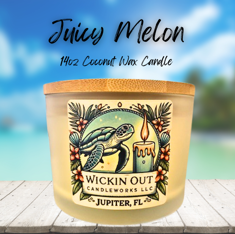 Juicy Melon - 14oz Candle