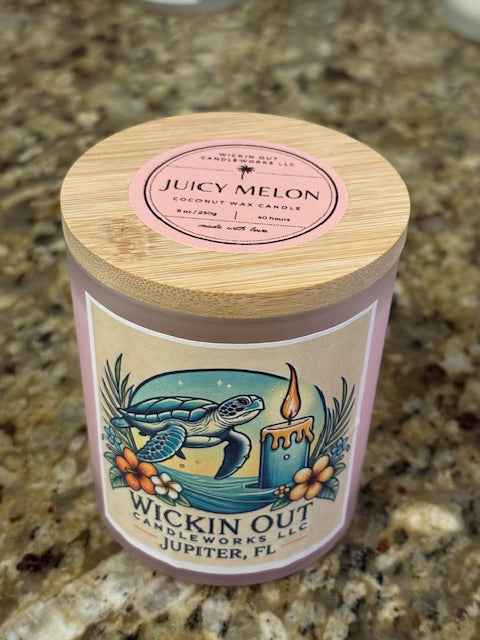 Juicy Melon - 8oz Candle