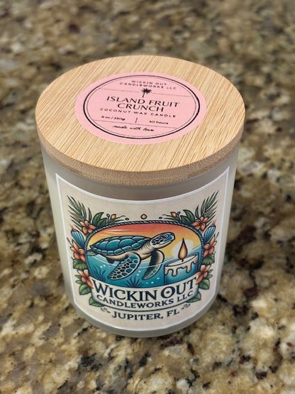 Island Fruit Crunch - 8oz Candle