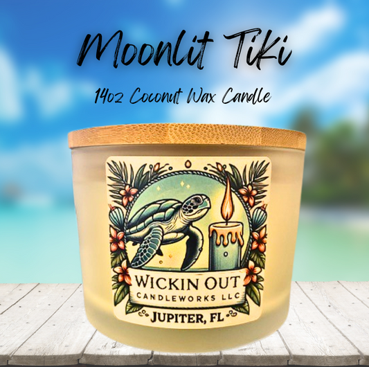 Moonlit Tiki - 14oz Candle