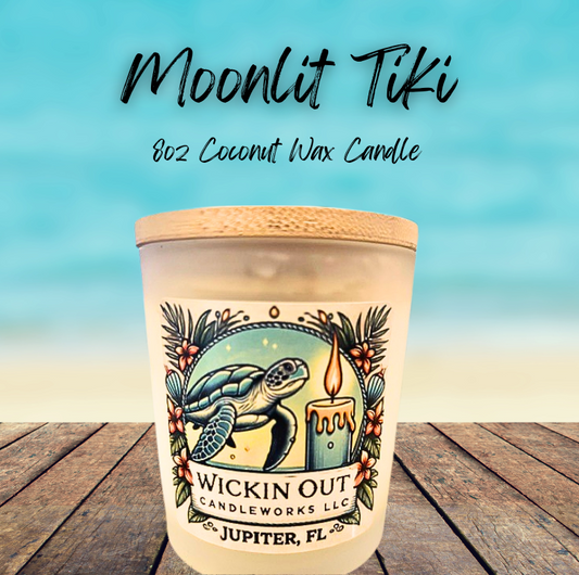 Moonlit Tiki - 8oz Candle