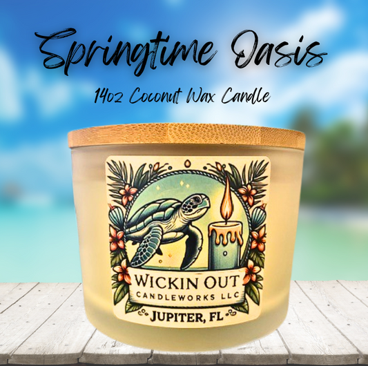 Springtime Oasis - 14oz Candle