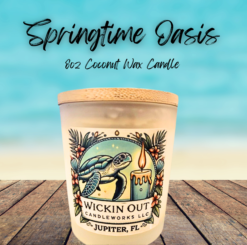 Springtime Oasis - 8oz Candle