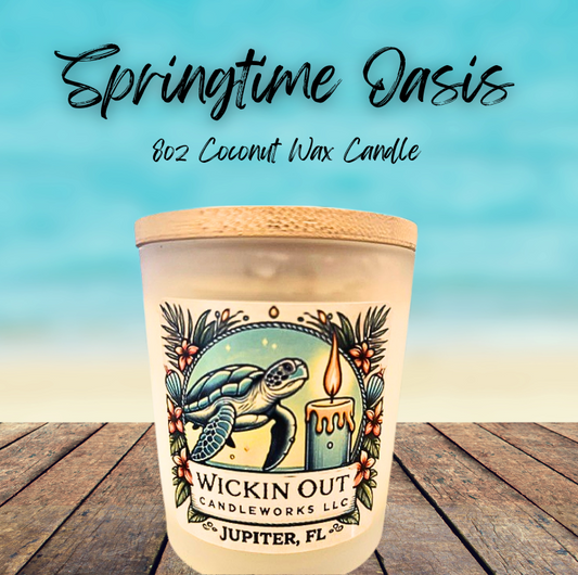 Springtime Oasis - 8oz Candle