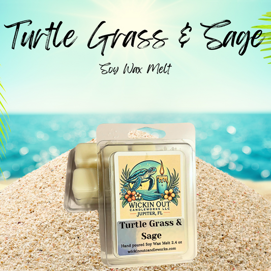 Turtle Grass & Sage - Wax Melt