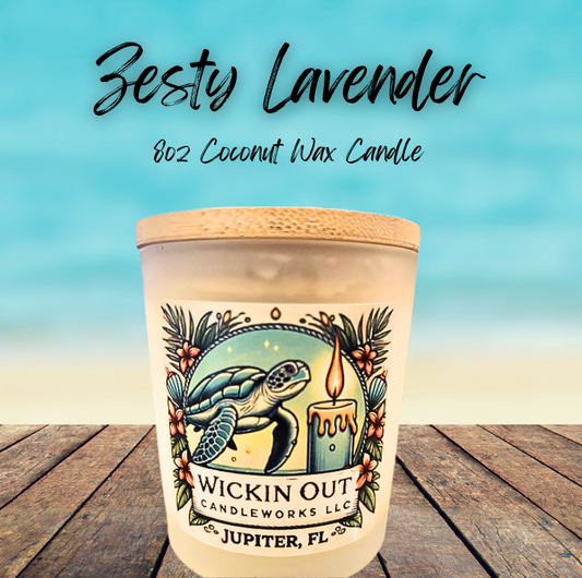 Zesty Lavender - 8oz Candle